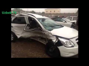 Как узбеки водить машину O'zbek avariya Uzbekistan car accidents