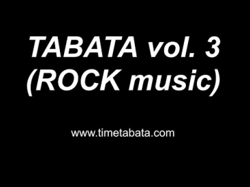 TABATA TIMER \ Табата таймер (ROCK music) VOL. 3 Best Edition