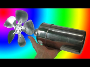 ДВИГАТЕЛЬ СТИРЛИНГА С ВЕНТИЛЯТОРОМ STIRLING ENGINE Eco Fan Thermal Lag Engine ( ИГОРЬ БЕЛЕЦКИЙ )