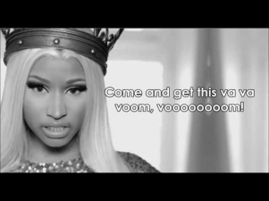 Nicki Minaj - Va Va Voom (Lyric Video) - Clean Version