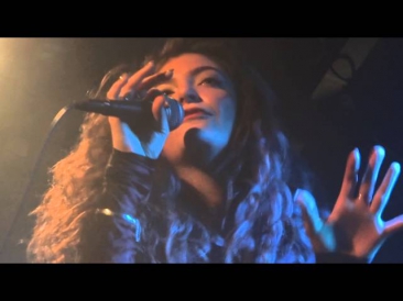 Lorde - The Love Club - Madame Jojo's - UK debut show - Live in London - September 18 2013