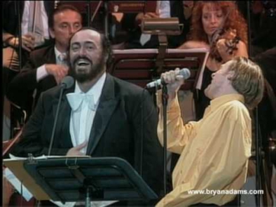 Bryan Adams & Luciano Pavarotti - 'O Sole Mio