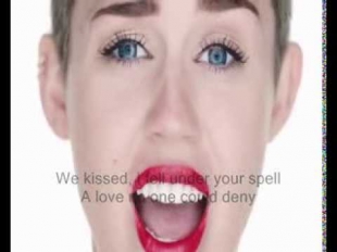 Miley Cyrus - Wrecking Ball [OFFICIAL VIDEO] [LYRICS]