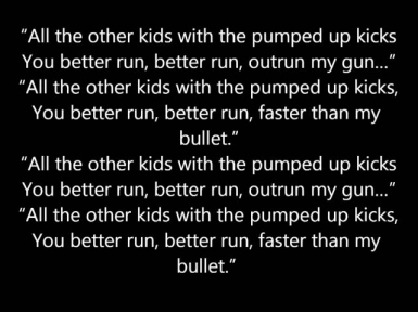 foster the people - pumped up kicks lyrics