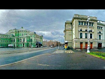 Санкт-Петербург, Мариинский театр   и   Консерватория, исторические путешествия, кинозарисовка