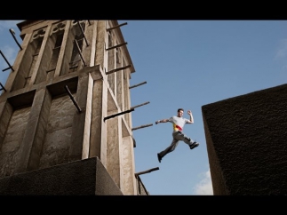 Parkour in Dubai - Ryan Doyle 2013