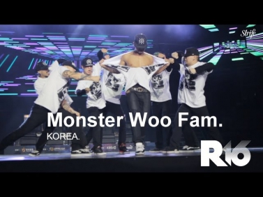 Insane Krumping Showcase - Monster Woo Fam | STRIFE. | R16 Korea 2013