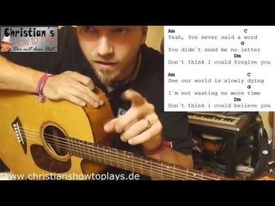 ★Lilly Wood & The Prick and Robin Schulz - PRAYER IN C | Akustik Gitarren Tutorial+Tabs★