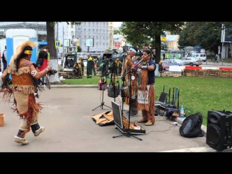 Индейцы Эквадора на Арбате.