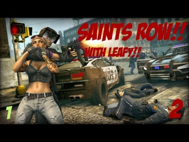 PARKOUR ERRRDAYY!! ||Saints Row 3|| #3 w/ Leafy & Aerey