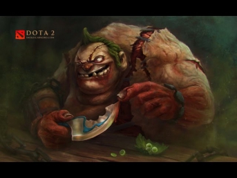 Dota 2. Лучший мидер #1. Time to Pudge