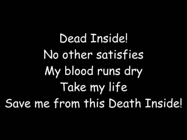 Skillet- Dead Inside (Lyrics)