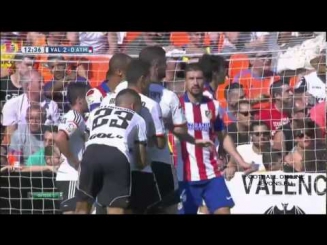 Валенсия - Атлетико Мадрид 3:1 Jevons 720HD 04.10.2014 Valencia - Atletico Madrid 3 1 3-1