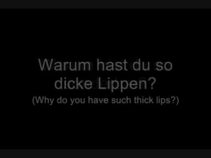 Oomph! - Wer schön sein will muss leiden (Lyrics w/ English Translation)