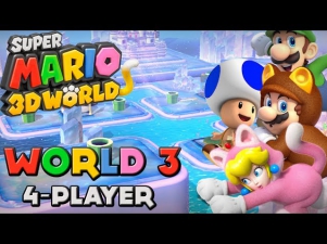 Super Mario 3D World - World 3 (4-Player)