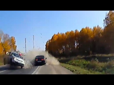 Подборка аварий: Ужасы российских дорог #1