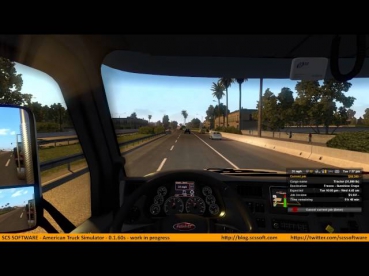 American Truck Simulator - Alpha build 0.1.60 gameplay