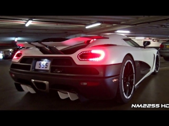 Koenigsegg Agera R INSANE SOUND in Close Parking Garage!!