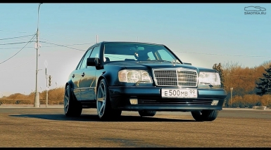 Тест-драйв от Давидыча Mercedes W124 E500 (Волчок)