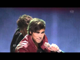 Eric Saade - Popular (Евровидение 2011, Финал) (Швеция) HD (www.mv4you.net)