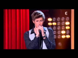 Jean Baptiste Maunier chante Mistral Gagnant   YouTube
