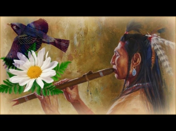 Флейта североамериканских индейцев и звуки леса / Relaxing Native Flute & Birds Singing