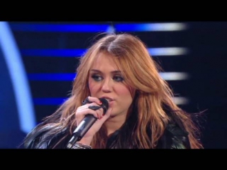 Britains Got Talent Semi Finals 2010 HD - Miley Cyrus - Can't Be Tamed