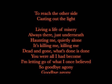 Goodbye Agony by Black Veil Brides [FULL LYRICS]