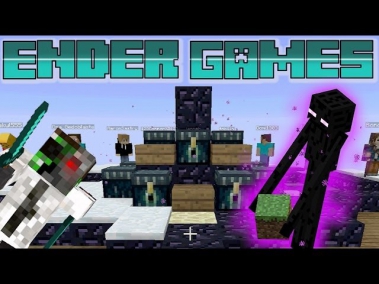 Minecraft ENDER GAMES - Beginner's Luck? - Episode 1