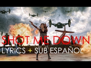 David Guetta Feat. Skylar Grey - Shot Me Down (Lyrics + Subtitulada en Español) OFFICIAL VIDEO