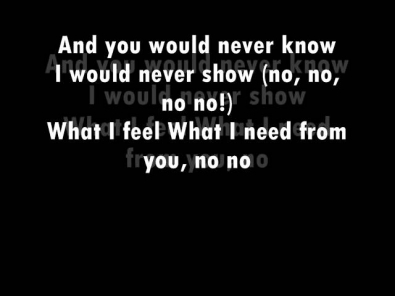 Imany You Will Never Know Lyrics