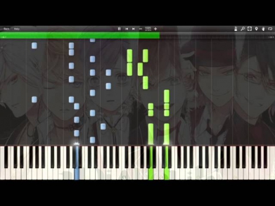 Synthesia Hard Piano Version Short sized Diabolik Lovers   Midnight Pleasure Diabolik Lovers