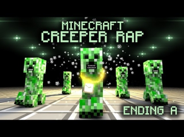 MINECRAFT CREEPER RAP | Dan Bull | ENDING A