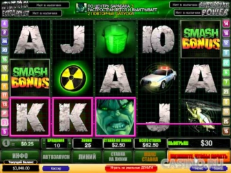 Игровой автомат The Incredible Hulk | Casino.ru