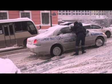 VL ru   Снегопад 4 декабря 2012 Владивосток