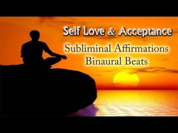 Love and Accept yourself - Binaural & Subliminal  | Self Love Deep Relaxation Music